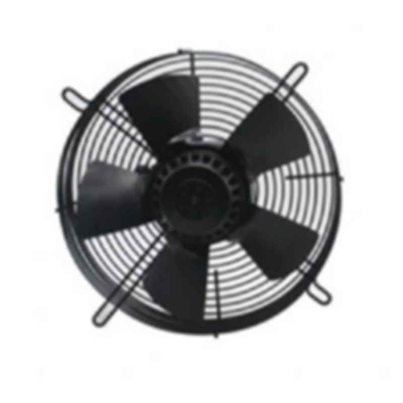 Ventilador axial para aire acondicionado.