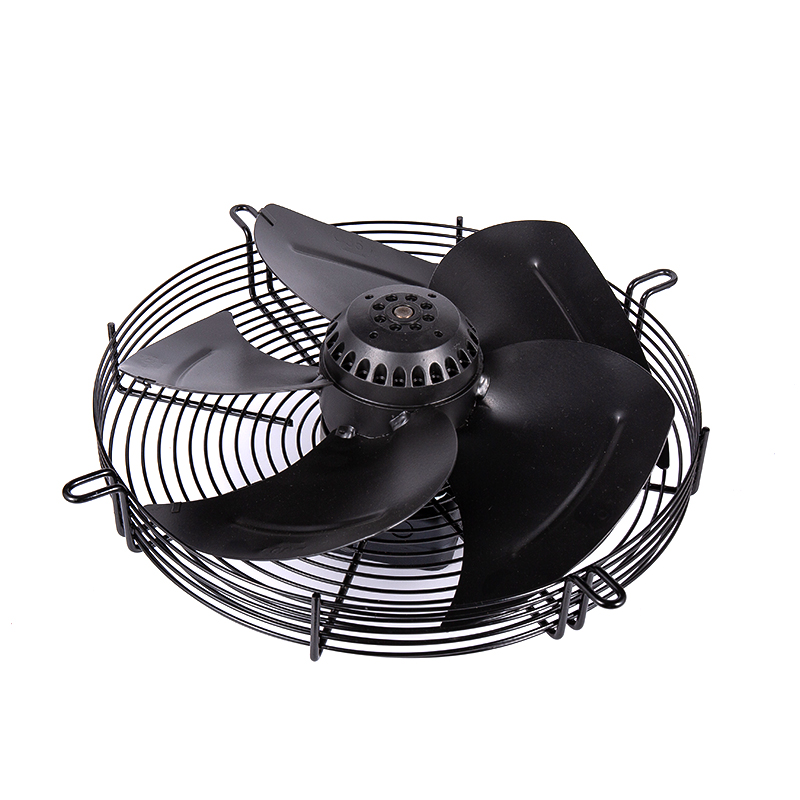 Ventilador axial para aire acondicionado.